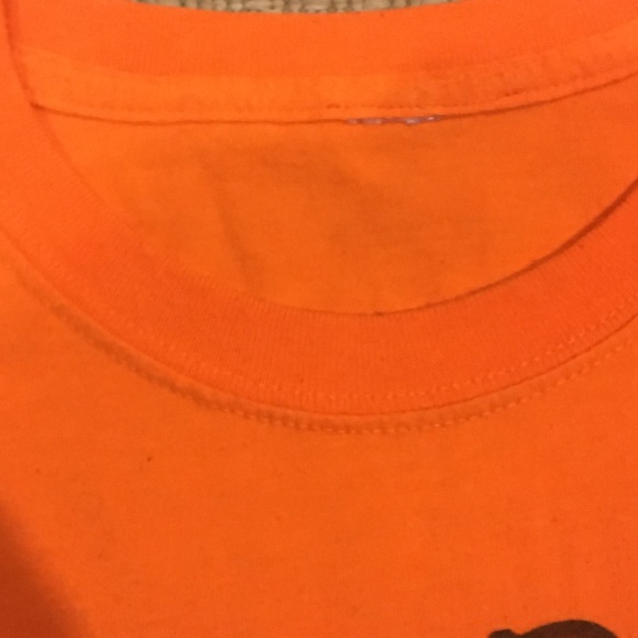 Harley Davidson Vintage Men’s Orange XL T-SHIRT - Picture 4 of 8